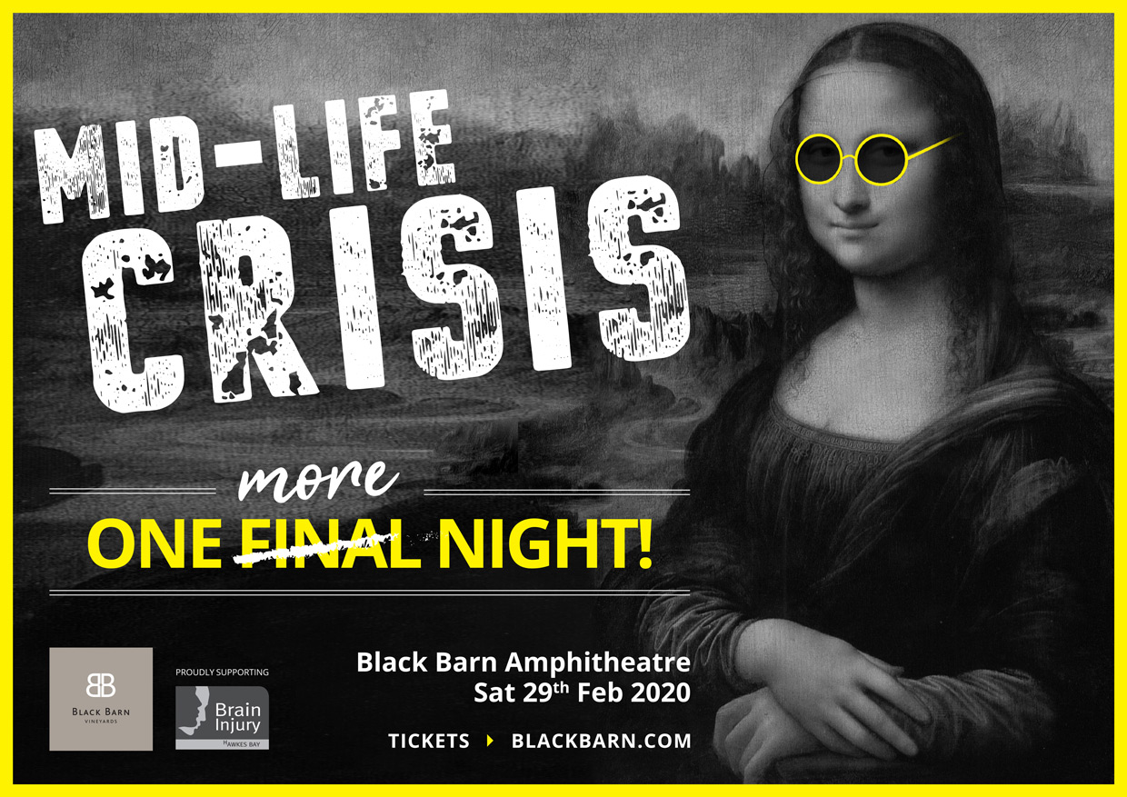 Black Barn Events - Mid Life Crisis 29 Feb 2020 Black Barn Events - Mid Life Crisis 29 Feb 2020