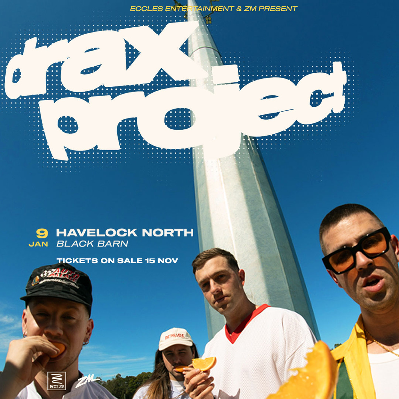 Drax Project heads to Black Barn Amphitheatre