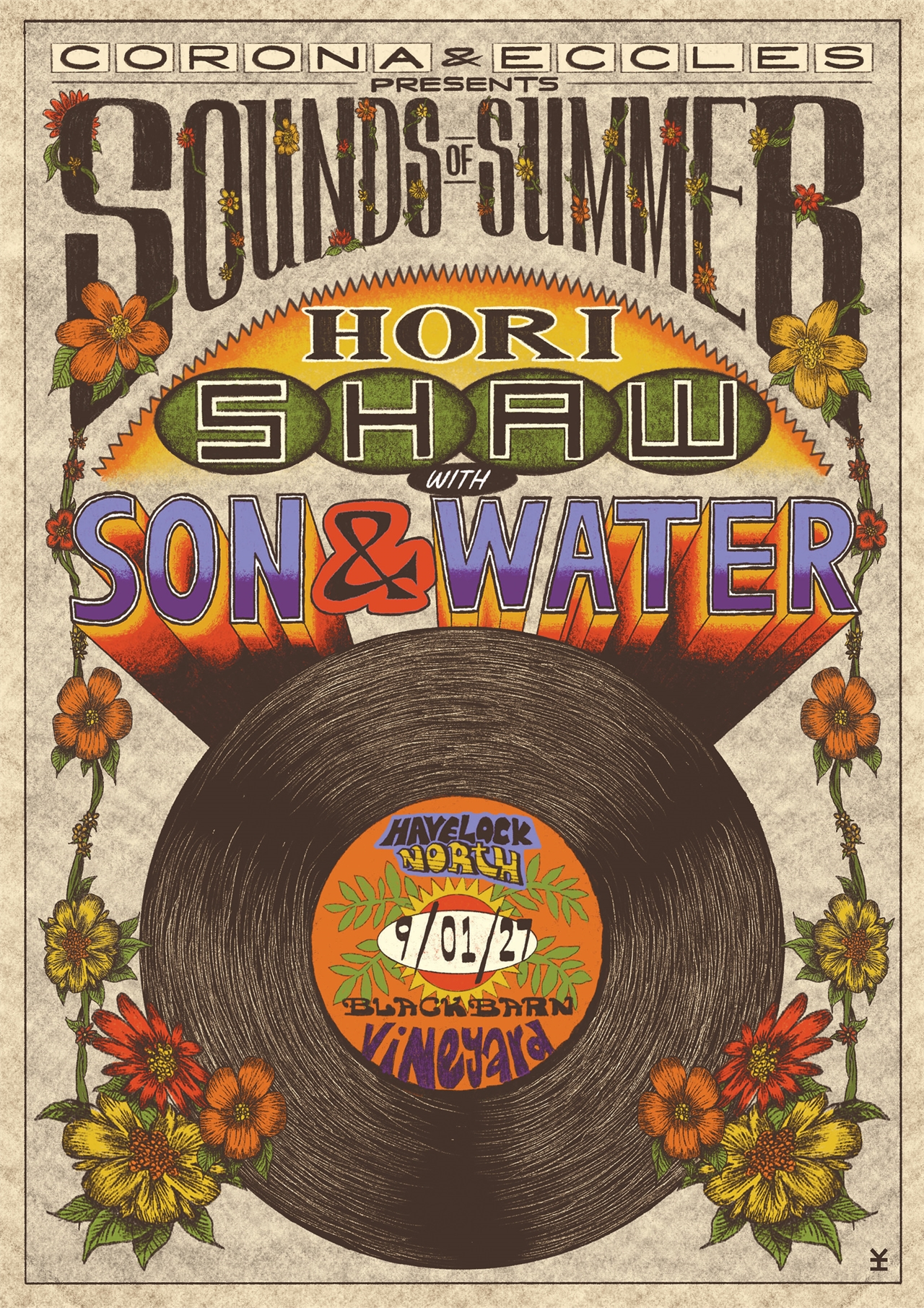 Hori Shaw with Son & Water at Black Barn Amphitheatre Hori Shaw with Son & Water at Black Barn Amphitheatre